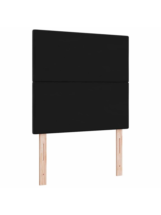 Galvgalis ar led sloksnes lukturiem melna 100 cm samts
