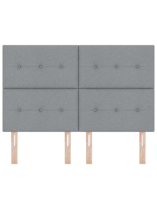 Led gultas galvgalis ar galvas klāju gaiši pelēka 160 cm audums