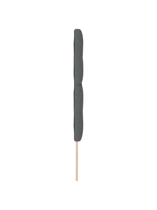 Led gultas galvgalis ar galvas klāju tumši pelēks 160 cm audums
