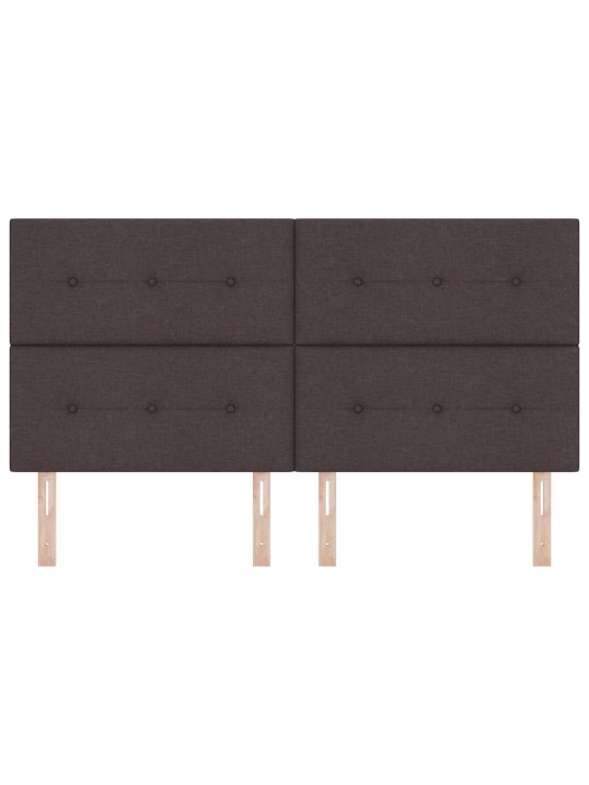 Led gultas galvgalis ar galvas klāju tumši brūna 180 cm audums