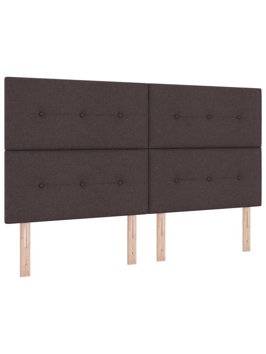Led gultas galvgalis ar galvas klāju tumši brūna 180 cm audums