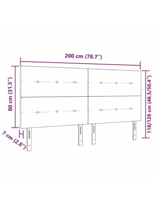 Led gultas galvgalis ar galvas klāju tumši pelēks 200 cm audums