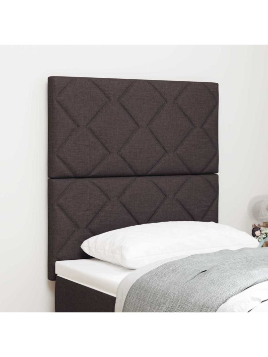 Galvgalis ar led sloksnes lukturiem gaiši pelēks 80 cm audums