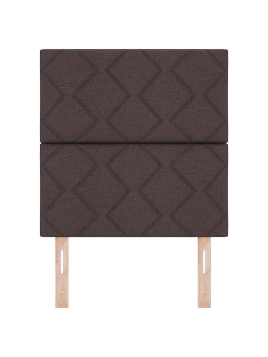 Galvgalis ar led sloksnes lukturiem gaiši pelēks 80 cm audums