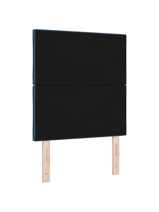 Galvgalis ar led sloksnes lukturiem zila 80 cm audums