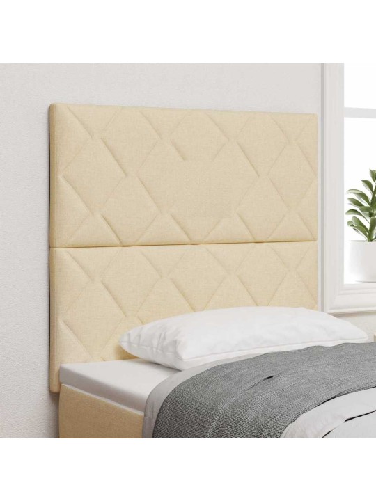 Galvgalis ar led sloksnes lukturiem krēmkrāsa 90 cm audums