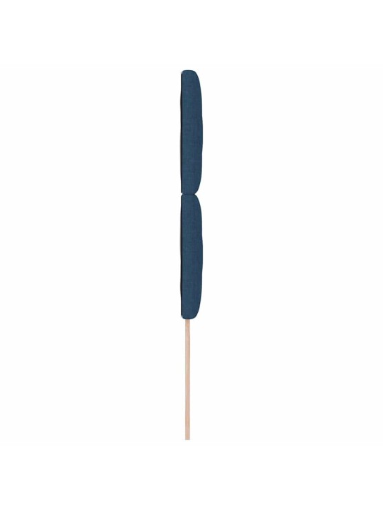 Galvgalis ar led sloksnes lukturiem zila 90 cm audums
