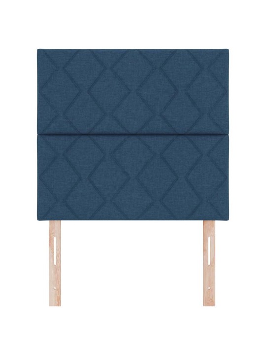 Galvgalis ar led sloksnes lukturiem zila 100 cm audums