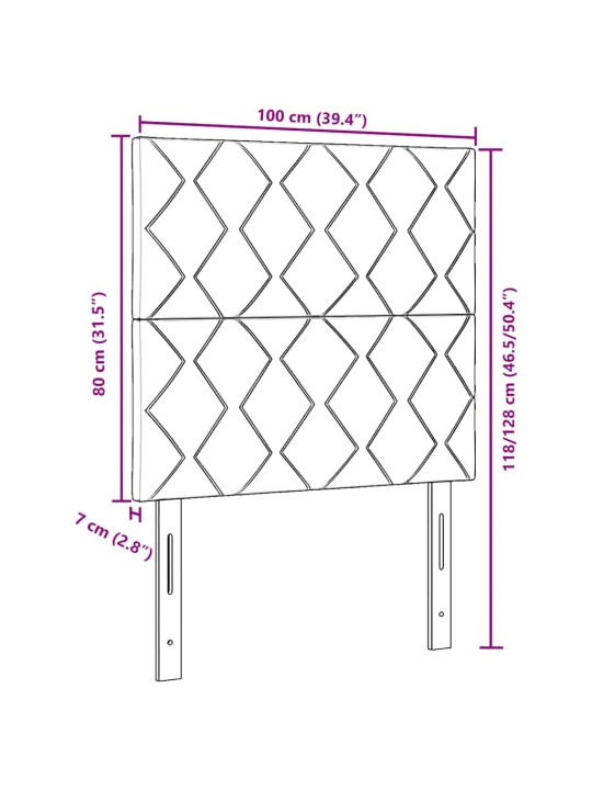 Led gultas galvgalis geometric gaiši pelēka 100 cm samts