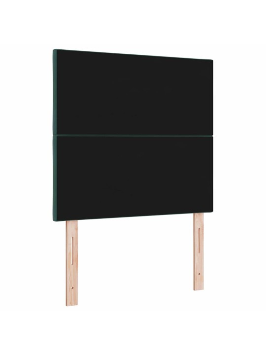 LED gultas galvgalis geometric manuāls tumši zaļa 100 cm samts