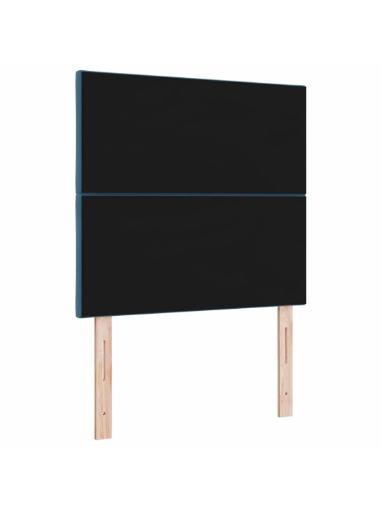 LED gultas galvgalis geometric manuāls tumši zila 100 cm samts