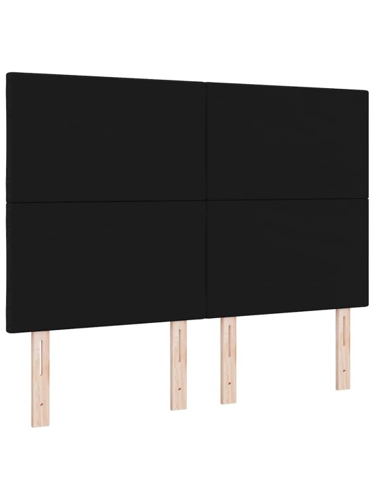 Galvgalis ar led sloksnes lukturiem melna 144 cm audums