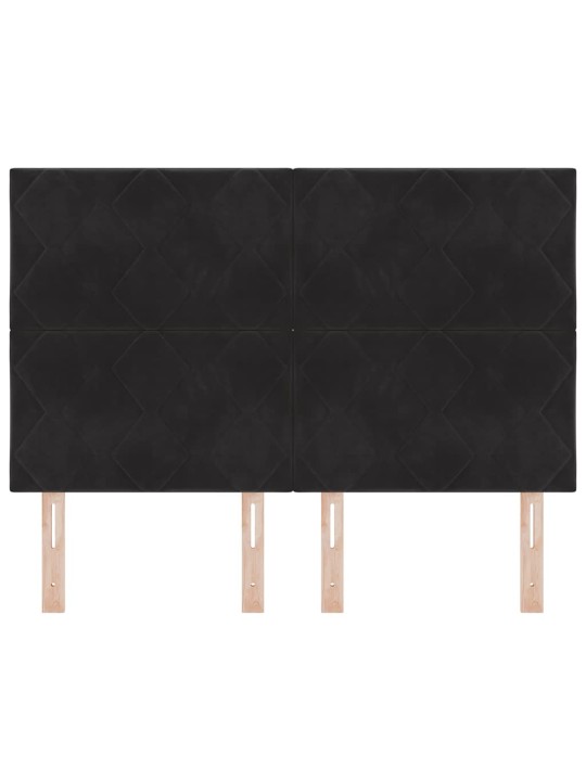 Led gultas galvgalis geometric manuāls melna 144 cm samts