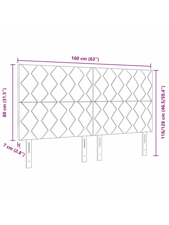 Led gultas galvgalis geometric gaiši pelēka 160 cm samts