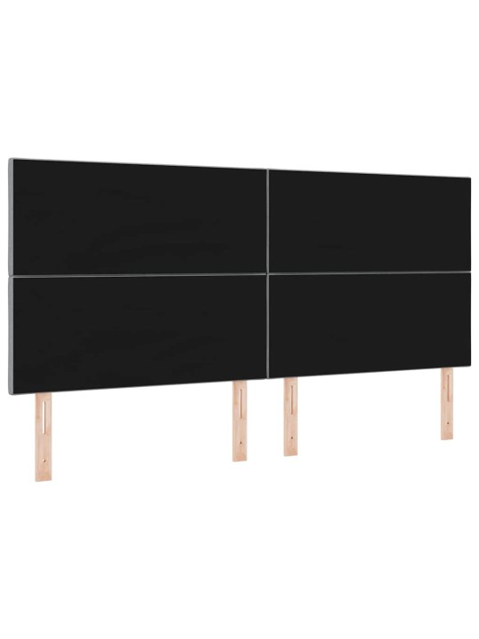 Galvgalis ar led sloksnes lukturiem gaiši pelēks 200 cm audums