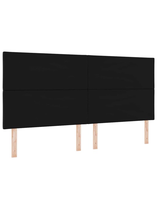 LED gultas galvgalis geometric manuāls melna 200 cm samts
