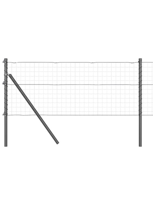 Žoga āķis 52 pcs pelēka 3.2 x 3.2 x 100 cm tērauds