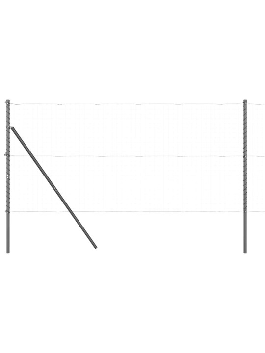 Žoga āķis 52 pcs pelēka 3.2 x 3.2 x 190 cm tērauds