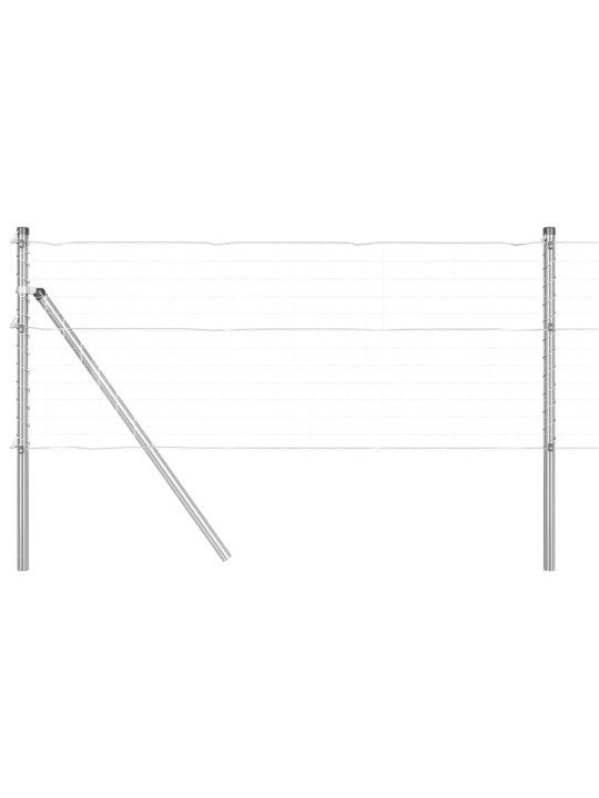 Žoga āķis 52 pcs sudraba 3.2 x 3.2 x 100 cm tērauds