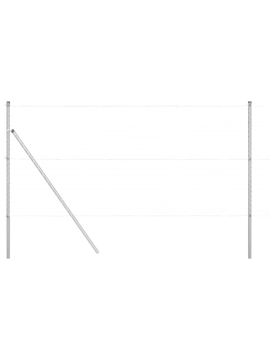 Žoga āķis 52 pcs sudraba 3.2 x 3.2 x 150 cm tērauds