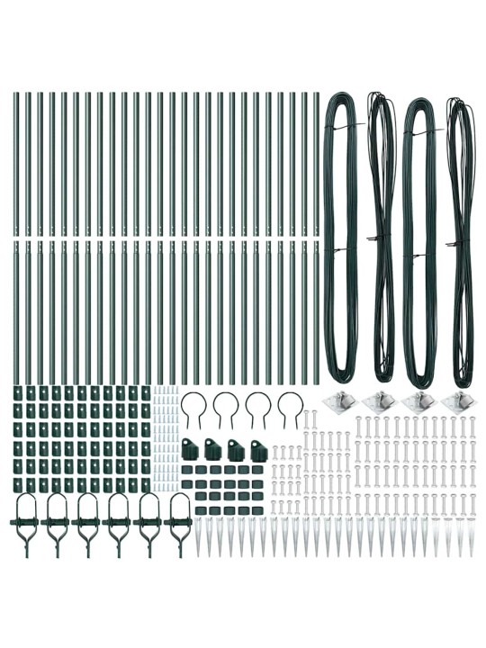 Žoga āķis 26 pcs sudraba 3.2 x 3.2 x 140 cm tērauds