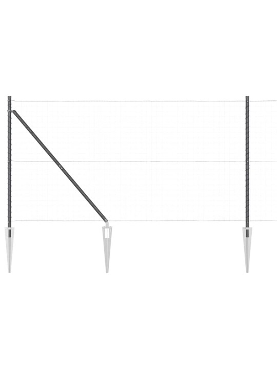 Žoga āķis 52 pcs sudraba 3.2 x 3.2 x 160 cm tērauds