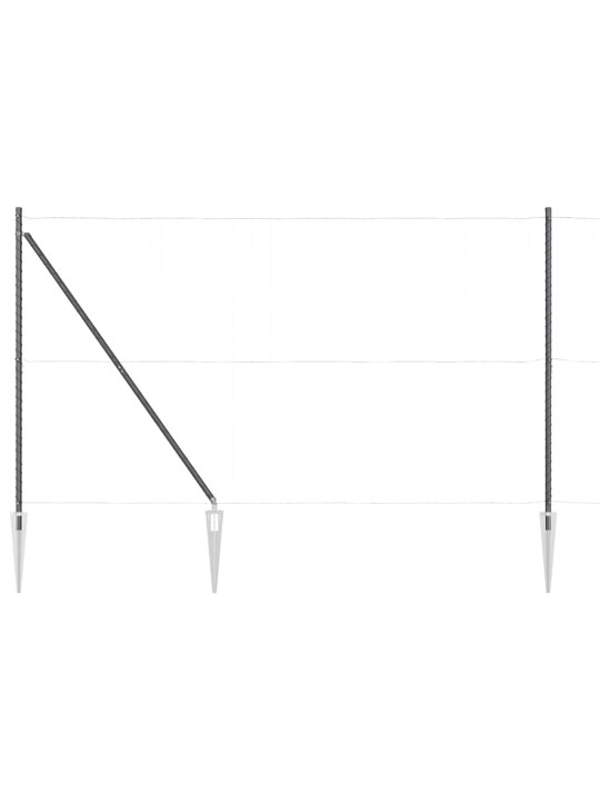 Žoga āķis 52 pcs sudraba 3.2 x 3.2 x 170 cm tērauds
