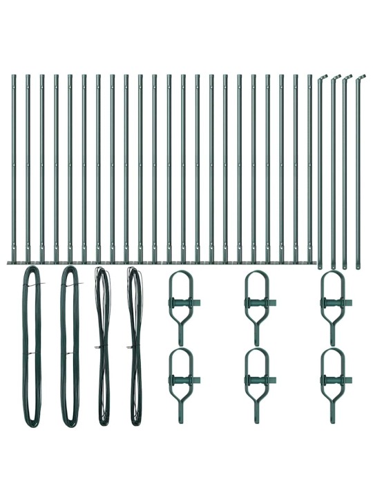 Žoga āķis 26 pcs sudraba izmērs: 3.2 x 3.2 x 110 cm tērauds