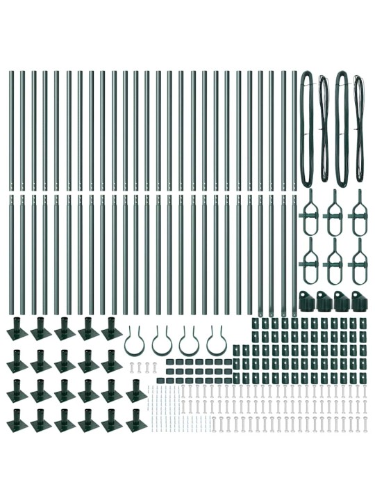 Žoga āķis 26 pcs sudraba izmērs: 3.2 x 3.2 x 83.5 cm tērauds