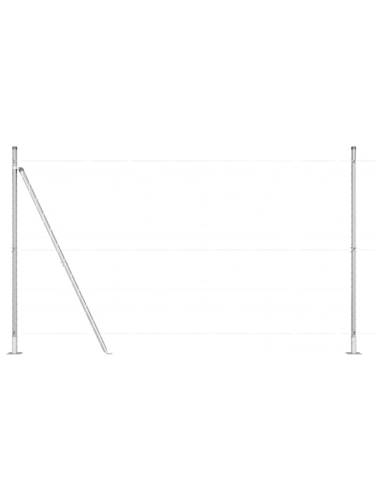 Žoga āķis 26 pcs sudraba izmērs: 3.2 x 3.2 x 83.5 cm tērauds