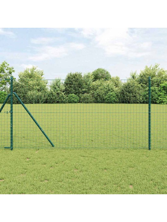 Žogs ar stabiem. zaļa 1.4 x 10 m tērauds