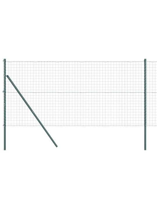 Žogs ar stabiem. zaļa 1.4 x 10 m tērauds