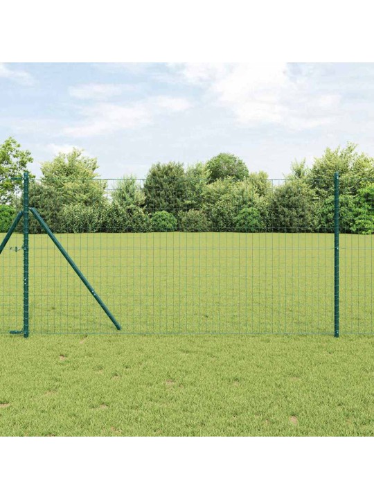 Žogs ar stabiem. zaļa 1.4 x 10 m tērauds