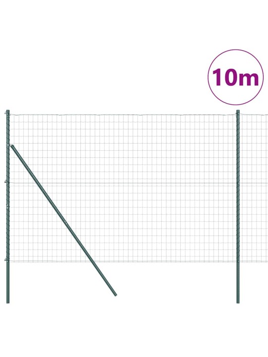 Žogs ar stabiem. zaļa 1.6 x 10 m tērauds