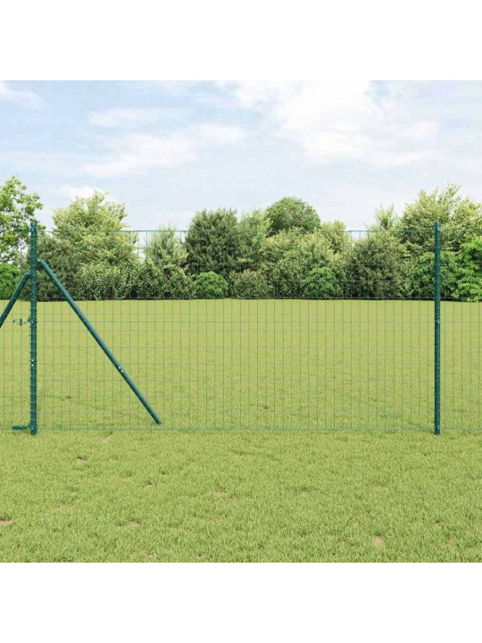 Žogs ar stabiem. zaļa 1.4 x 10 m tērauds