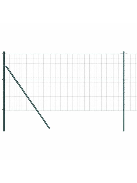 Žogs ar stabiem. zaļa 1.4 x 10 m tērauds