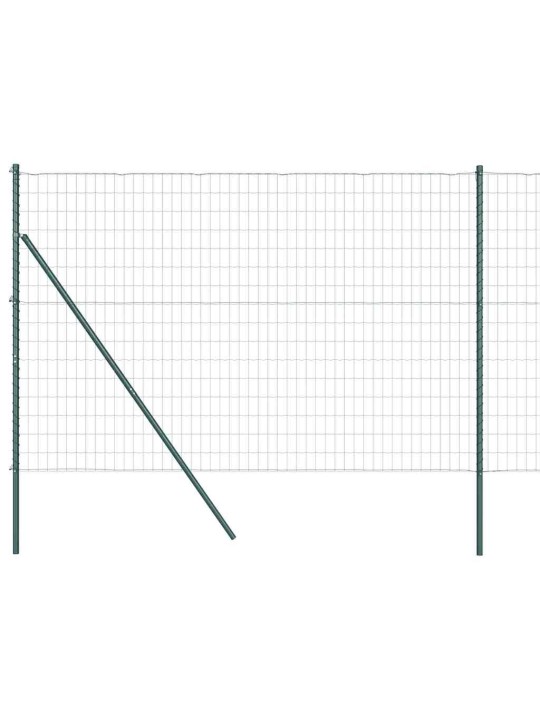 Žogs ar stabiem. zaļa 1.6 x 10 m tērauds