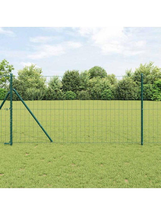 Žogs ar stabiem. zaļa 1.4 x 10 m tērauds