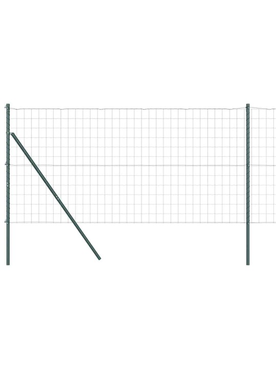 Žogs ar stabiem. zaļa 1.4 x 10 m tērauds