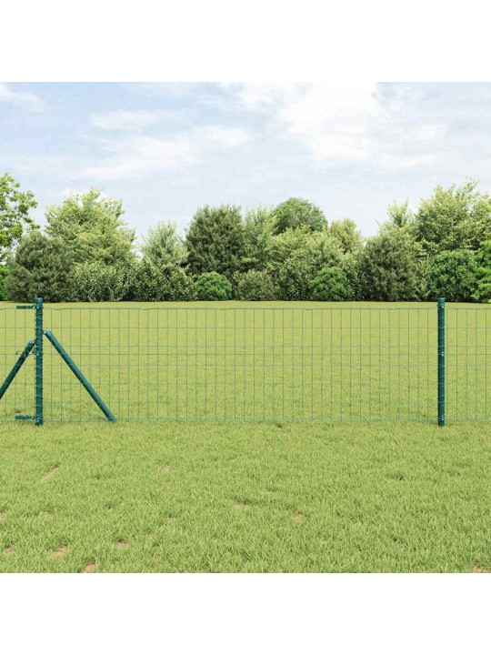 Žogs ar stabiem. zaļa 0.8 x 25 m tērauds