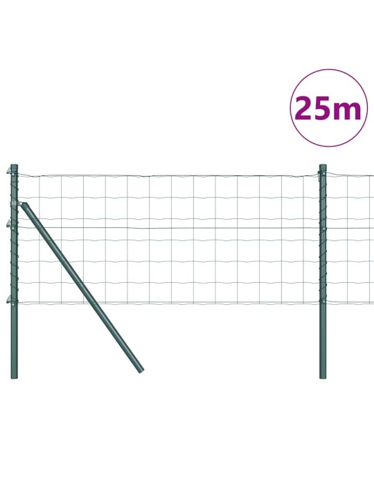 Žogs ar stabiem. zaļa 0.8 x 25 m tērauds