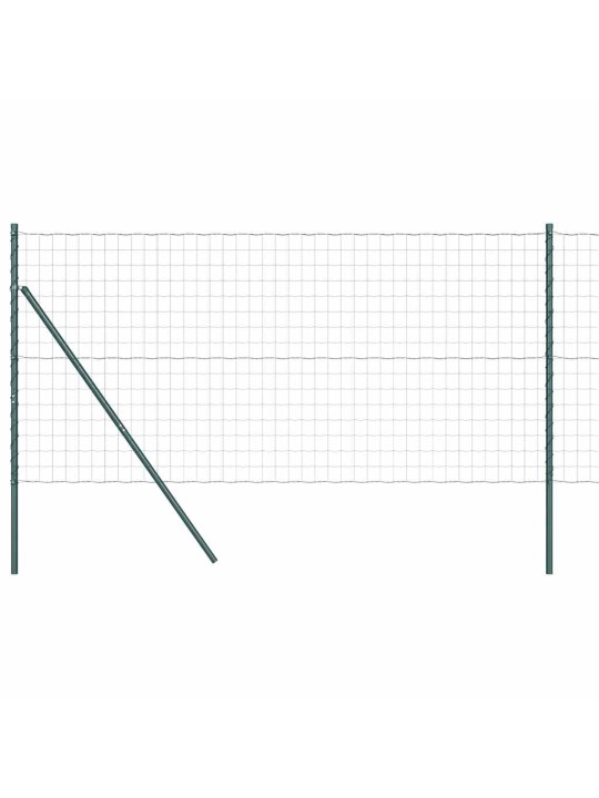 Žogs ar stabiem. zaļa 1.4 x 10 m tērauds