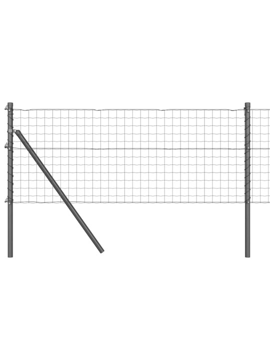 Žogs ar stabiem. pelēka 0.4 x 10 m tērauds