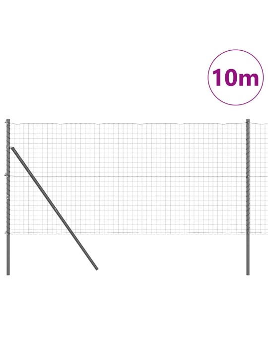 Žogs ar stabiem. pelēka 1.2 x 10 m tērauds