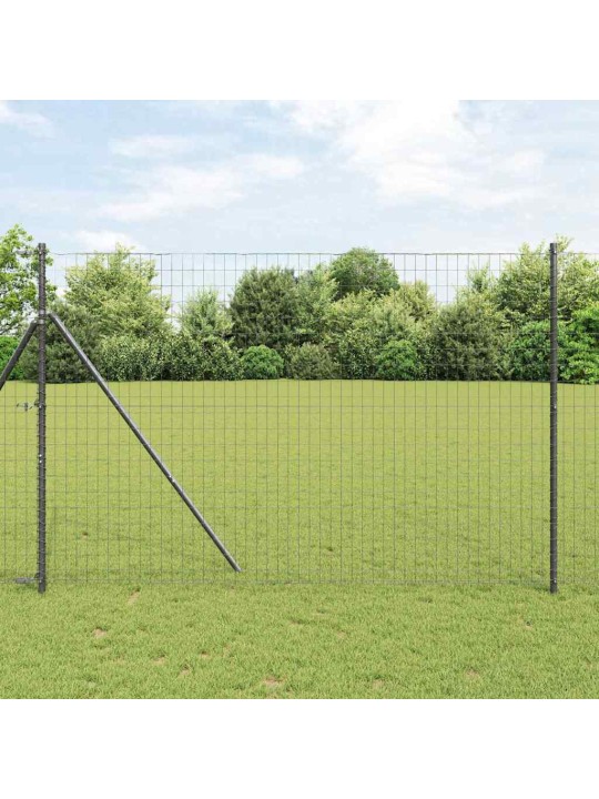 Žogs ar stabiem. pelēka 1.6 x 10 m tērauds