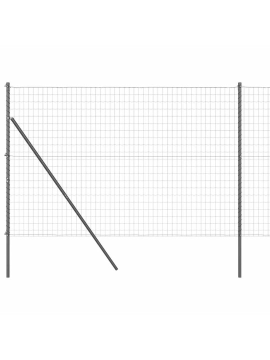 Žogs ar stabiem. pelēka 1.6 x 10 m tērauds