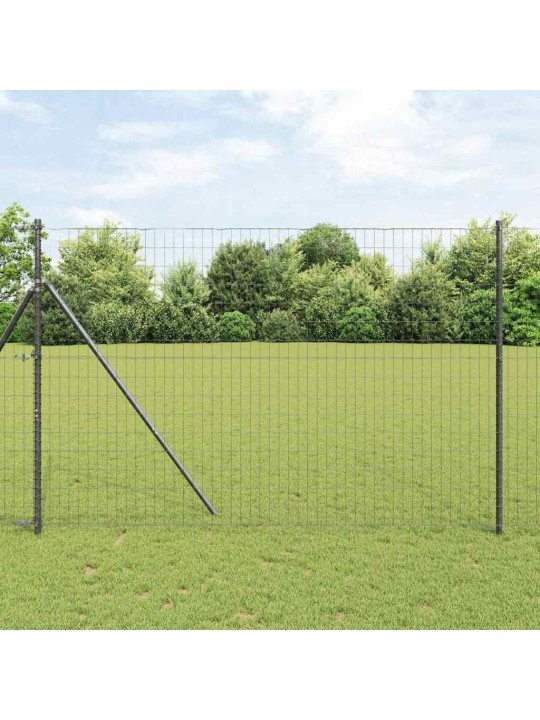 Žogs ar stabiem. pelēka 1.6 x 10 m tērauds