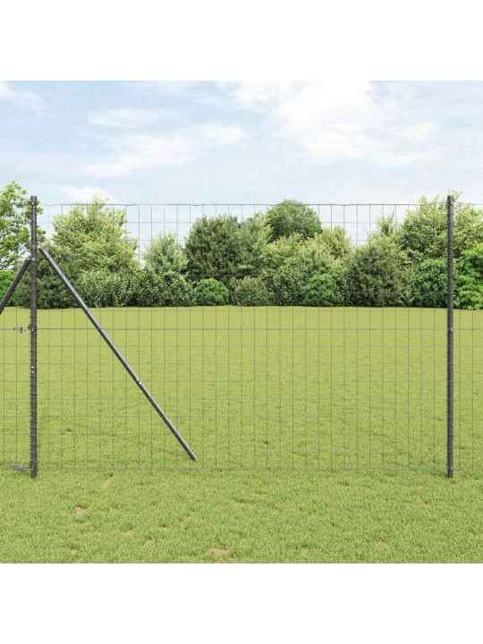 Žogs ar stabiem. pelēka 1.6 x 10 m tērauds