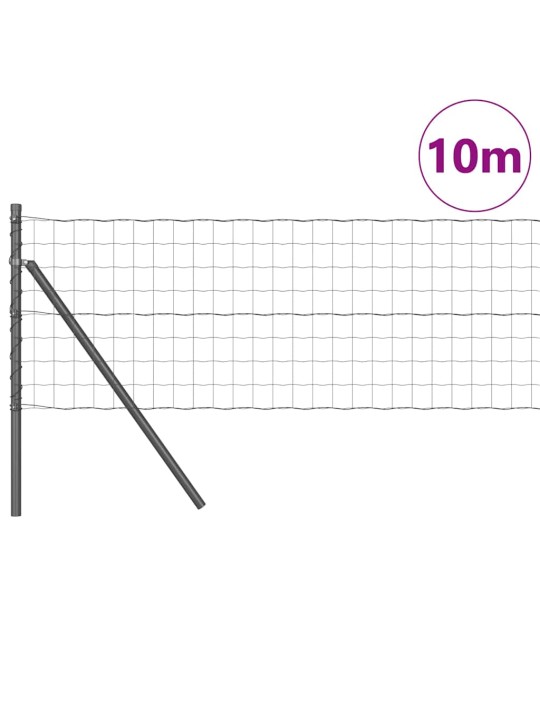 Žogs ar stabiem. pelēka 0.4 x 10 m tērauds