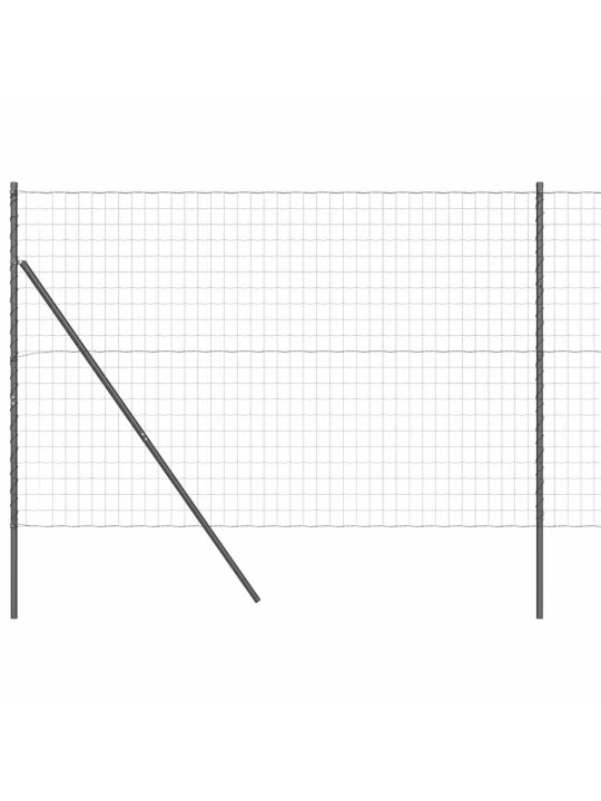 Žogs ar stabiem. pelēka 1.6 x 10 m tērauds